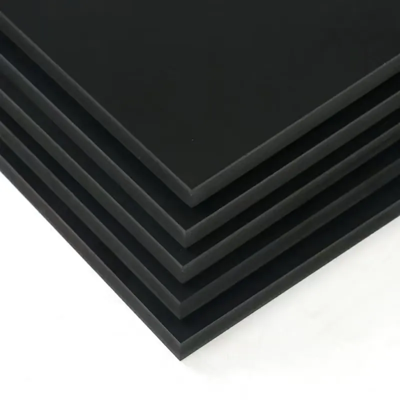 Hoja de espuma de PVC de plomo negro de 12 mm de 12 mm