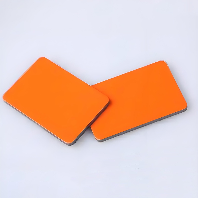 Panel compuesto de aluminio naranja